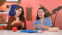 Técnicas básicas de knitting y crochet